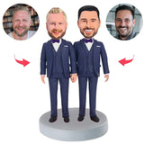 LGBT Custom Bobblehead With Engraved Text