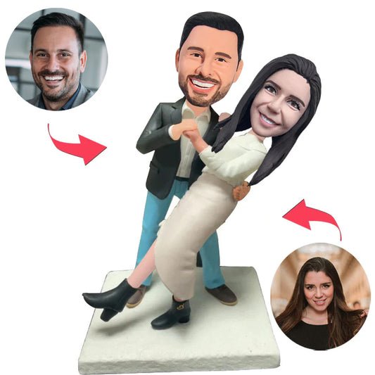 Dancing Couple Custom Bobbleheads