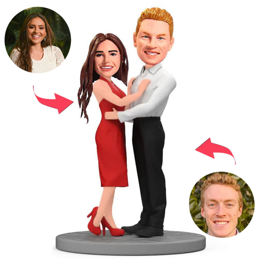 Dancing Couple Custom Bobblehead