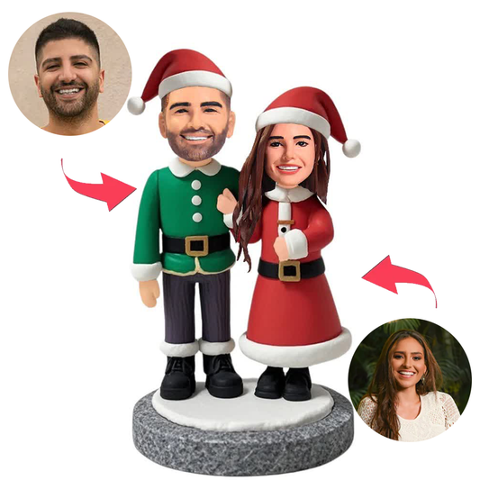 Christmas Gifts Christmas Couple Custom Bobbleheads