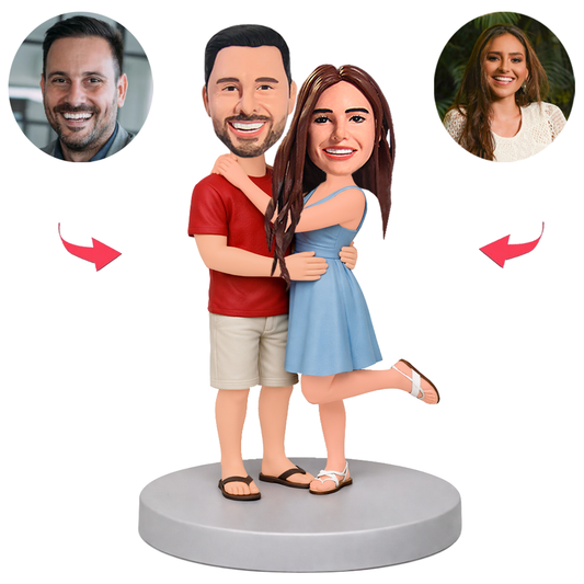 Honeymooning Couples Custom Bobbleheads