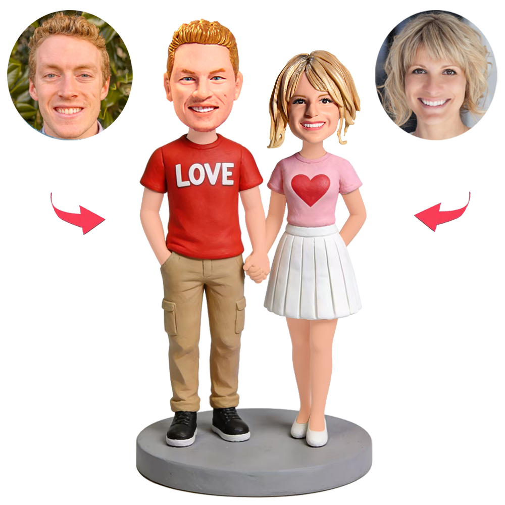 Tacit Couple Custom Bobbleheads