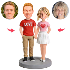 Tacit Couple Custom Bobbleheads
