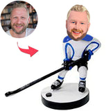 Ice Hockey Player Custom Bobbleheads Add Text