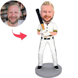 Professional Baseball Player Custom Bobbleheads Add Text