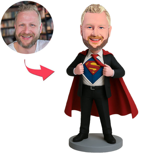 Super Businessman Custom Bobbleheads
