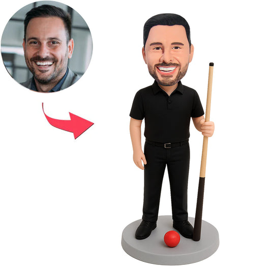 Snooker Enthusiasts Custom Bobbleheads