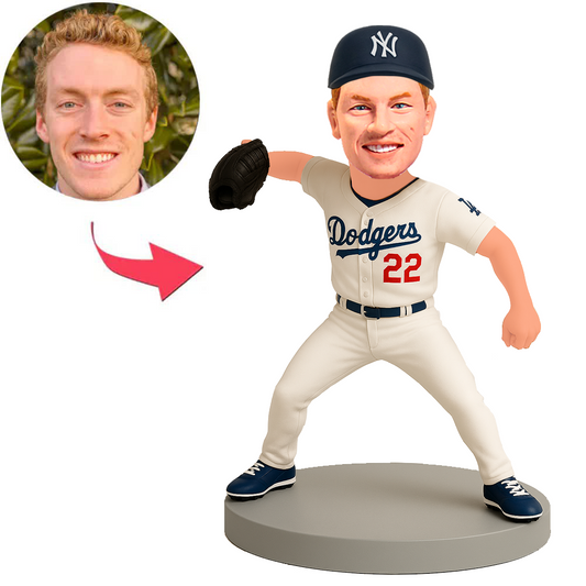 Dodgers Number 22 Baseball Player Custom Bobbleheads