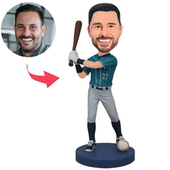 Number 27 Seattle Mariners Baseball Player Custom Bobbleheads