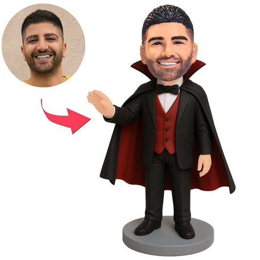 Halloween Male Vampire Custom Bobbleheads