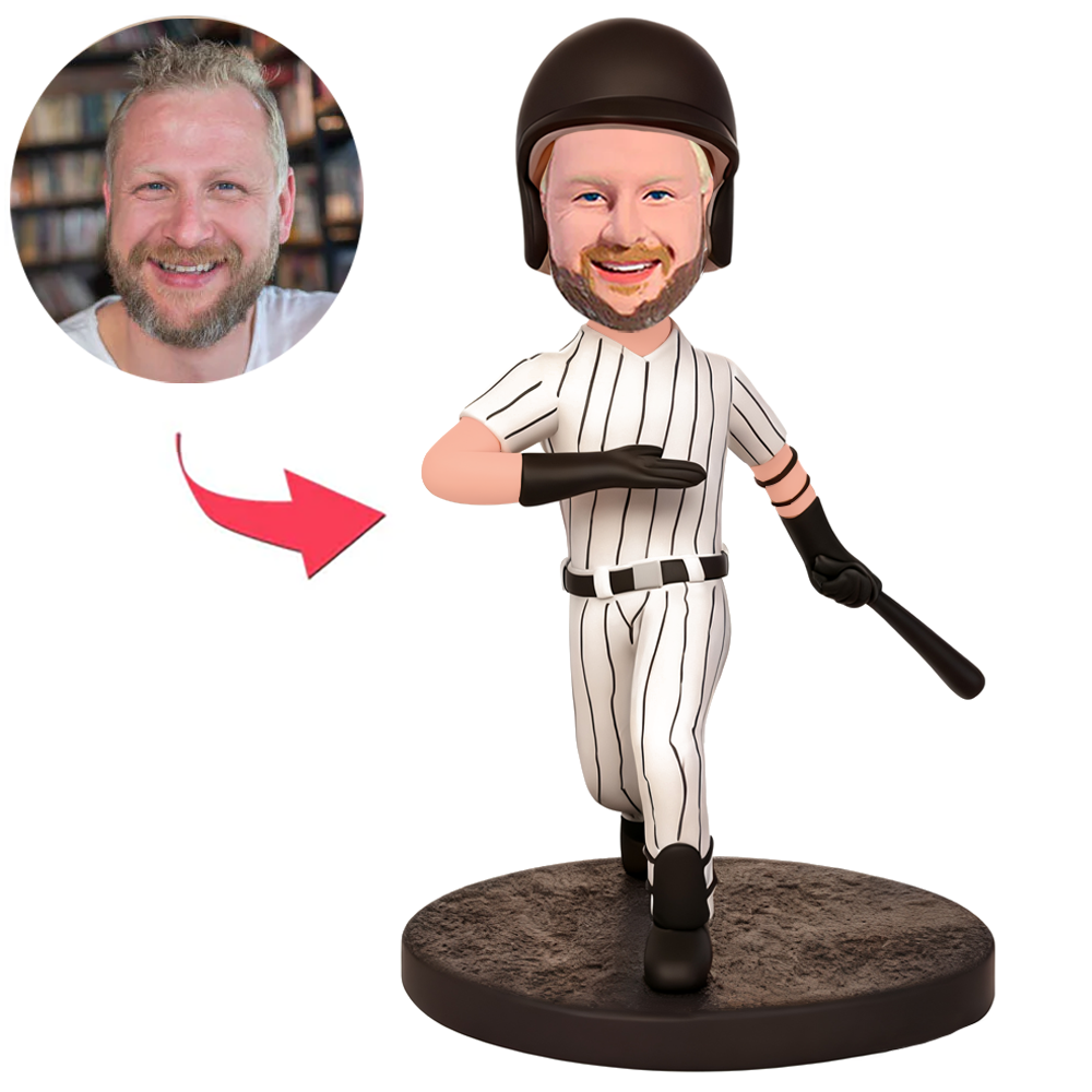Man with Baseball Bat Custom Bobbleheads