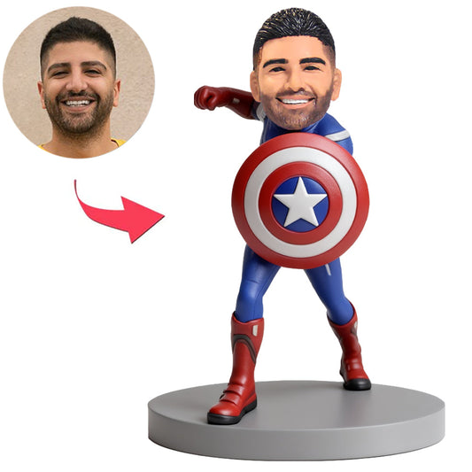 Captain America Custom Bobbleheads