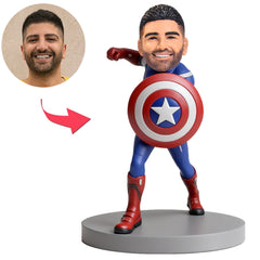 Captain America Custom Bobbleheads