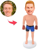 Cool Boxer Custom Bobbleheads Add Text