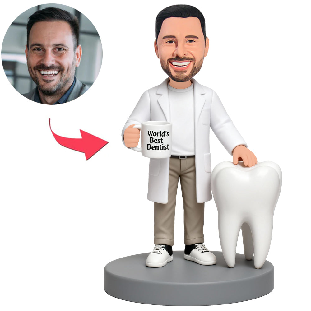 World's Best Dentist Custom Bobbleheads