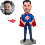 Super Dad Custom Bobbleheads With Engraved Text