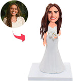 Bridesmaid Custom Bobbleheads With Text