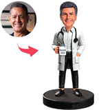 Retired 2024 Doctor Bobbleheads With Engraved Text