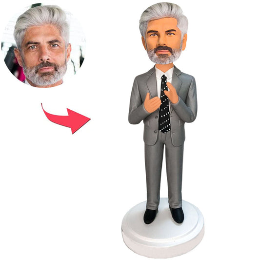 Applauding Boss Business Man Custom Bobbleheads