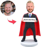 World's Best Boss Super Boss Custom Bobbleheads