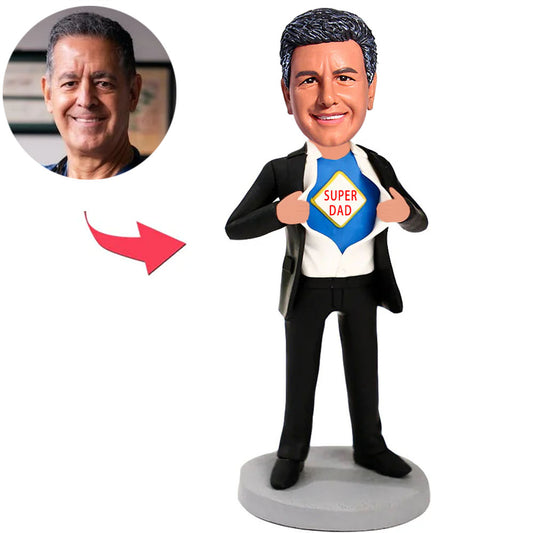 Super Dad Custom Bobbleheads Gifts for Dad