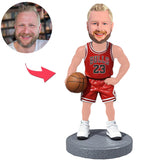 Bulls 23 Michael Jordan Fans Basketball Player Custom Bobbleheads