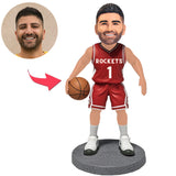 Houston Rockets Fans Basketball Player Custom Bobbleheads