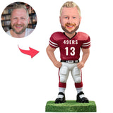 San Francisco 49ers Football Player Custom Bobbleheads