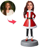 Christmas Gifts Christmas Girl Custom Bobbleheads