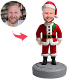 Christmas Gifts Santa Claus with Santa Hat Custom Bobbleheads