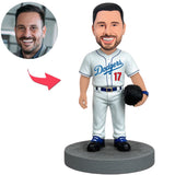 LA Dodgers 17 Baseball Player Custom Bobbleheads