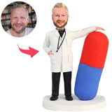 Doctor And Big Capsules Custom Bobbleheads