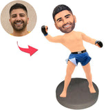 Male Boxer Custom Bobbleheads Add Text