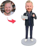 IT Man Custom Bobbleheads Add Text