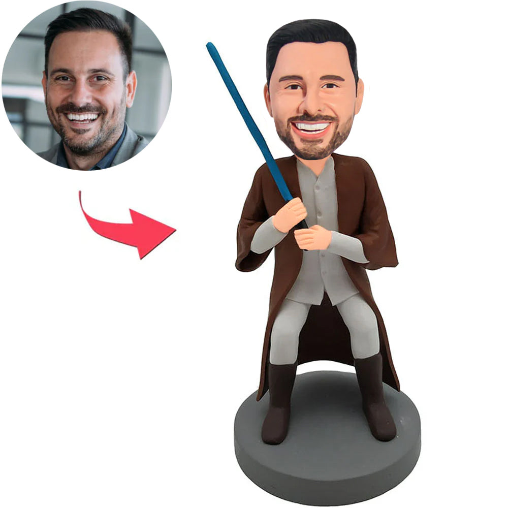 Custom Bobbleheads Man with Stick