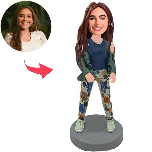 Custom Bobbleheads Sexy Cool Woman