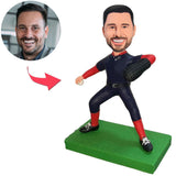 Cool Baseball Starter Custom Bobbleheads Add Text