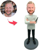Five Star Chef Custom Bobbleheads Add Text