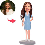 Nurse Custom Bobbleheads Add Text