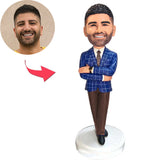 Financial Manager Custom Bobbleheads Add Text