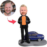 Taxi Driver Custom Bobbleheads Add Text