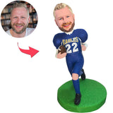 Eagles Number 22 Player Custom Bobbleheads Add Text