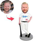 Dodgers Number 23 Baseball Player Custom Bobbleheads Add Text