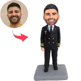 Police Force Custom Bobbleheads Add Text