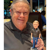 Birthday Gift Fully 1 Person Custom Bobbleheads With Engraved Text