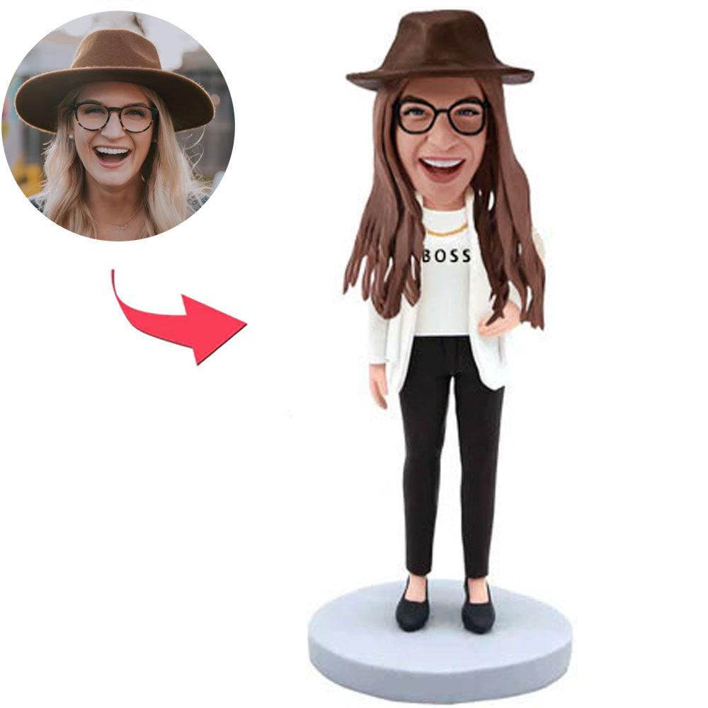 Custom Female Boss Bobbleheads