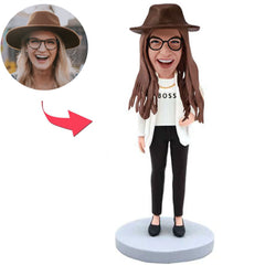 Custom Female Boss Bobbleheads