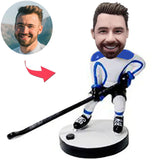 Ice Hockey Player Custom Bobbleheads Add Text