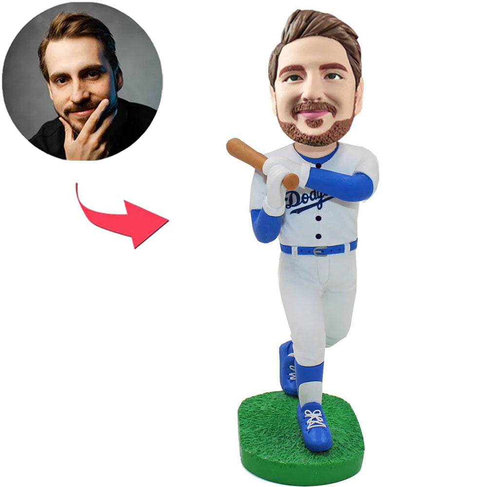 Baseball Player Dodgers Custom Bobbleheads Add Text