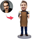 Painter Custom Bobbleheads Add Text